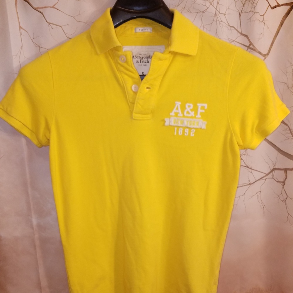 Mens Abercrombie&Fitch Polo Small Muscle Fit